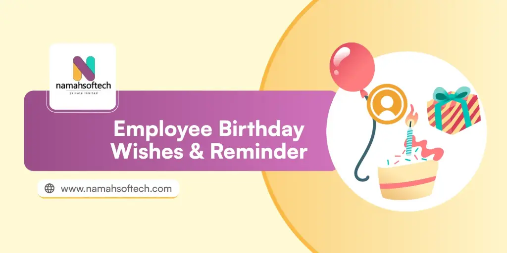 Employee Birthday Wishes & Reminder