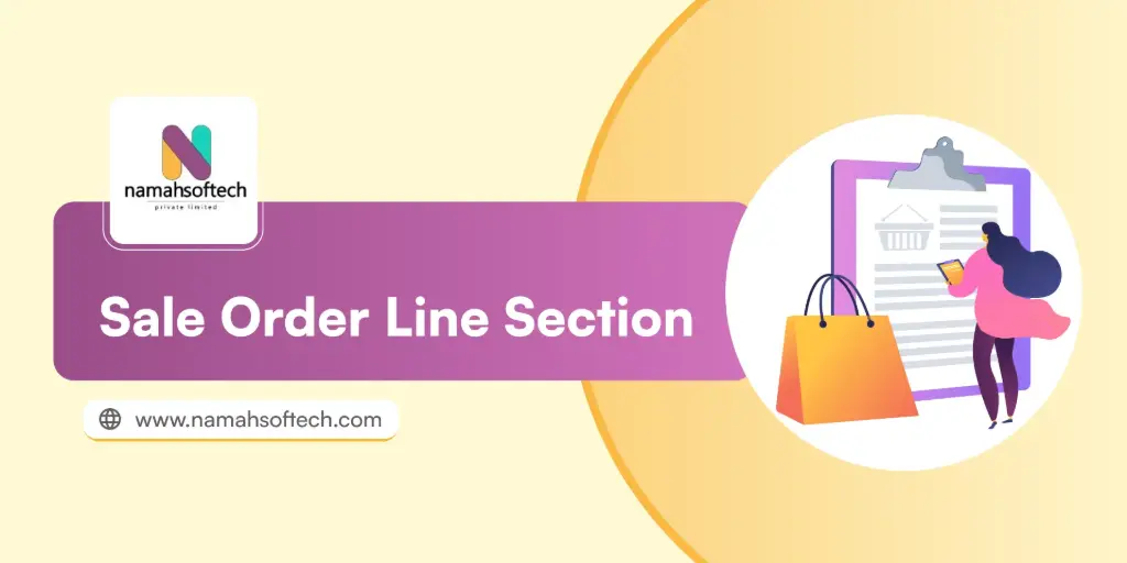 Sale Order Line Section