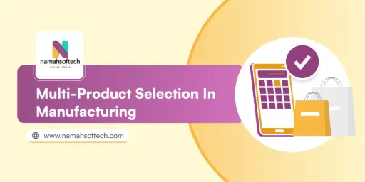 Select multiple products in Manufacturing.